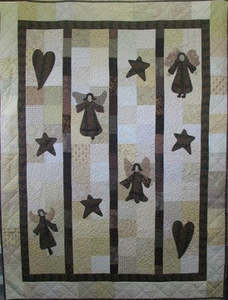 Christmas Patterns Advent Calenders: Angelic Christmas Quilt