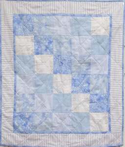 Cherry Pie Patchwork Craft Patterns: Fun Funky & Fantastic Quilt Pattern - Baby Blue