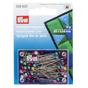 Prym Pearl Head Pins 40x.58mm 10g