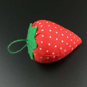 Strawberry Pin Cushions 5cm long