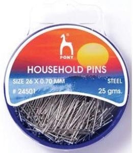 Pins: Pony Dressmakers Pins 26 x .65