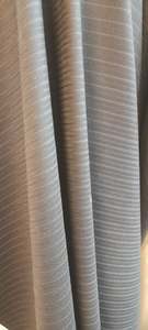 100% Wool Suiting 150cm wide Black Stripe