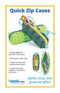 Bag Tote Patterns: Quick Zip Cases By Annie Pattern
