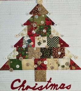 Scrappy Christmas Tree Pattern