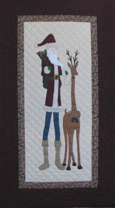 Santa Faithful Friend Wallhanging