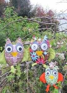 Kiwiana Patterns: Manahau Morepork Pattern