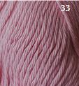 Countrywide 8ply Soft Cotton 100g Rose Pink Shade 33