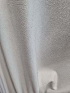 Knit Dress Fabrics: 92% Viscoes 8% Spandex White