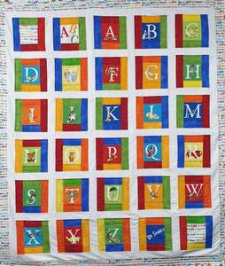 Dr Seuss ABC Quilt Pattern