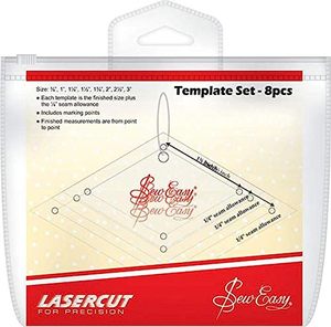 Cutters And Rulers: Sew Easy Templates Mini Diamonds