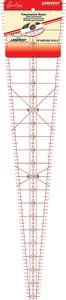 Cutters And Rulers: Sew Easy Ruler Wedge 10''
