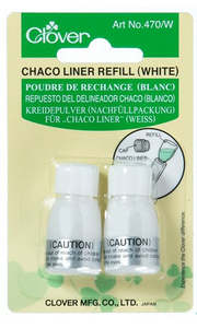 Clover Chaco Pen Liner Refil Silver