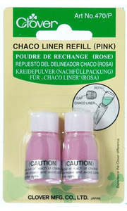 Clover: Clover Chaco Pen Liner Refil Pink