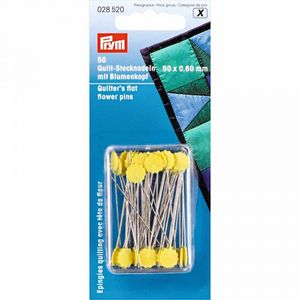 Pins: Prym Flat Flower Quilters Pins