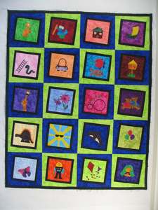 Cherry Pie Patchwork Craft Patterns: Its Play Time Quilt Pattern
