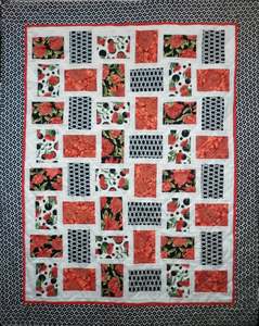 Cherry Pie Patchwork Craft Patterns: Modern Take Quilt Pattern