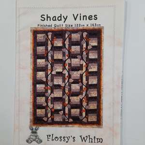 Cherry Pie Patchwork Craft Patterns: Shady Vines Quilt Pattern