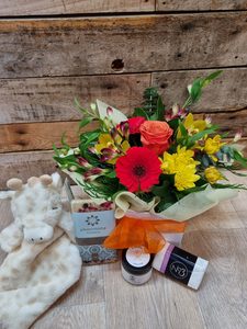 Products: Adorable Baby Bundle with No3 Cherrywood Florist