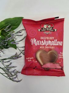 Products: Raspberry Marshmallow Chocolate Heart - Cherrywood Florist Tauranga