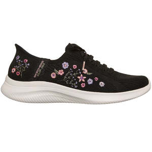 Skechers Slip-ins Ultra Flex 4.0 Sweet Petals Black
