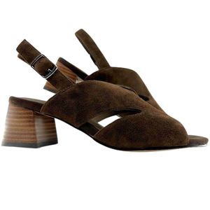 Bresley Akesh Chocolate Suede