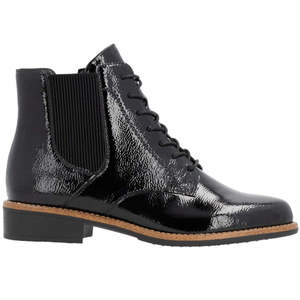 Boots: REMONTE CORNWALL D0F BLACK PATENT