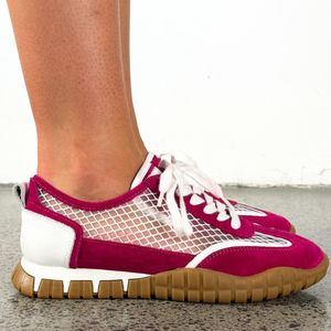 MINX LUXE RUNNER LATTICE FUSCHIA