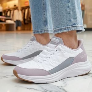 SKECHERS SLIP-INS CONTOUR FOAM COZY FIT LAVENDER