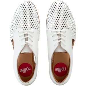 Sneakers: ROLLIE SIDECUT PUNCH WHITE