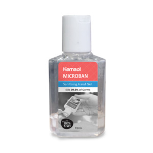Handcare: Kemsol Microban Hand Sanitiser Gel 59ml