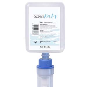 Handcare: Ocean Rain Hair and Body - 1000ml/cartridge, 6/case