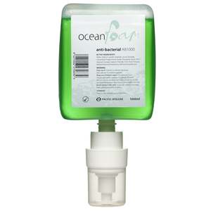 Ocean Foam Anti-Bacterial Foaming Hand Soap - 1000ml/cartridge, 6 cartridges/cas&hellip;