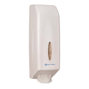 Interleaved Toilet Tissue Dispenser - White or Black