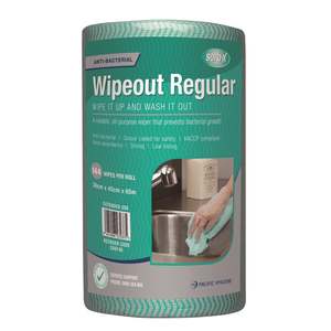 Sorb-X Wipeout Regular Duty Wipes - 65m/roll - 4 rolls/case