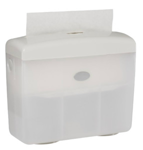 Table Top Hand Towel Dispenser Large - White or Black