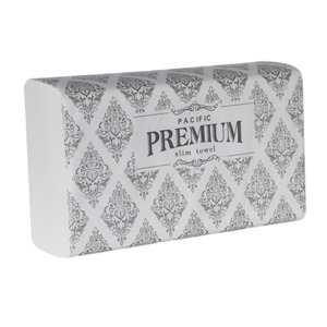 Slim Premium Towel FSC 2 ply -150 sheets/pack, 12 packs/case (SP300)