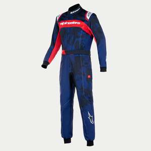 Kart Suits: Alpinestars KMX-9 Graphic 5 Navy Red - (special order only)