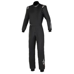 Race Suits: Alpinestars GP Tech V4 Suit Black White