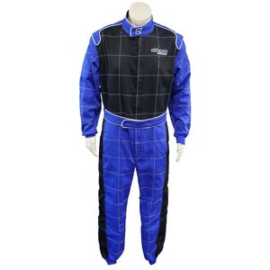 Race Suits: Chicane Black and Blue Clubman 2 Layer NZ made