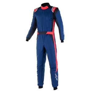 Race Suits: Alpinestars GP Pro Com v2 Navy Black Red Suit