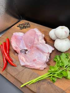 Chicken Poultry: Boneless Skinless Chicken Leg Fillets - 1kg