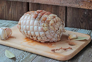 Boneless Butterflied Fresh Chicken Stuffed Rolled and Netted - 1.3kg