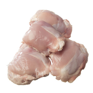 Chicken Poultry: Chicken Thigh Skinless Cutlets (1kg)