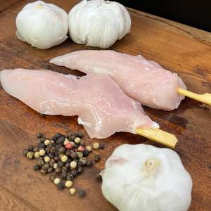 Chicken Poultry: Chicken Tenderloin Kebabs Premium (Fresh) - 6 pieces