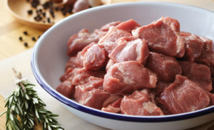 Lamb: Lamb Leg Boneless Diced (NZ Grass Fed) - 500g / 1kg / 5kg