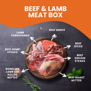 Beef and Lamb Premium Meat Box (NZ Grass Fed) - 4.5kg+