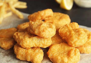 Value Added Product Range: Tempura Battered Chicken Nuggets (Frozen) - 1kg