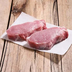 Pork Loin Steaks Rindless 1kg (Frozen)