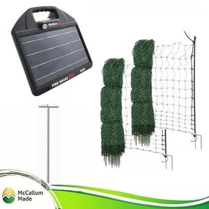 Products: McCallum 100m Poultry Netting Kit - Electric Fencing