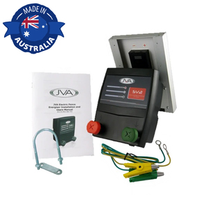 Products: JVA SV2 Solar Electric Fence Energiser - Chicken Coops and Tractors Australia